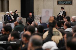 حضور و سخنرانی در مراسم عزاداری شهادت امام رضا علیه‌السلام