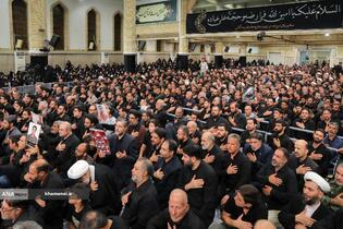 حضور و سخنرانی در مراسم عزاداری شهادت امام رضا علیه‌السلام