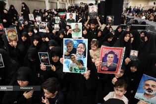 حضور و سخنرانی در مراسم عزاداری شهادت امام رضا علیه‌السلام