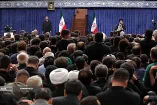 حضور و سخنرانی در مراسم عزاداری شهادت امام رضا علیه‌السلام