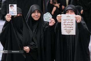 حضور و سخنرانی در مراسم عزاداری شهادت امام رضا علیه‌السلام