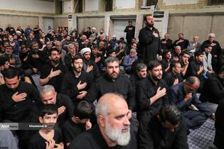 حضور و سخنرانی در مراسم عزاداری شهادت امام رضا علیه‌السلام