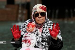 راهپیمایی مردم شهرهای استرالیا در حمایت از غزه