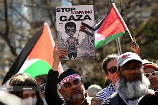 راهپیمایی مردم شهرهای استرالیا در حمایت از غزه