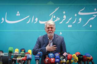 سیدعباس صالحی وزیر فرهنگ و ارشاد اسلامی