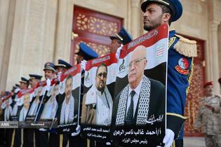 تشییع پیکر شهدای حملات رژیم صهیونیستی به یمن