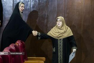 نشست خبری فاطمه مهاجرانی سخنگوی دولت با خبرنگاران