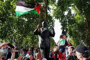 دستگیری طرفداران فلسطین در لندن