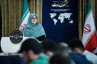 فاطمه مهاجرانی سخنگوی دولت