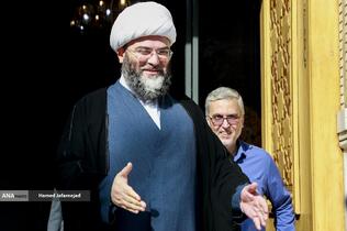 مراسم افتتاح نمایشگاه « آیینه‌های نعت» آیین گرامیداشت ۱۵۰۰مین سالگرد میلاد پیامبر اکرم(ص) با حضور حجت‌الاسلام والمسلمین محمد قمی رییس سازمان تبلیغات اسلامی