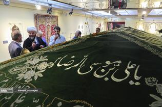 مراسم افتتاح نمایشگاه « آیینه‌های نعت» آیین گرامیداشت ۱۵۰۰مین سالگرد میلاد پیامبر اکرم(ص) با حضور حجت‌الاسلام والمسلمین محمد قمی رییس سازمان تبلیغات اسلامی