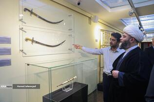 مراسم افتتاح نمایشگاه « آیینه‌های نعت» آیین گرامیداشت ۱۵۰۰مین سالگرد میلاد پیامبر اکرم(ص) با حضور حجت‌الاسلام والمسلمین محمد قمی رییس سازمان تبلیغات اسلامی