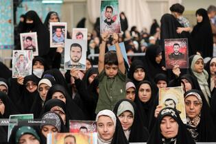 مراسم عید ولادت پیامبر اعظم(ص) و امام صادق(ع) در حسینیه امام خمینی(ره)