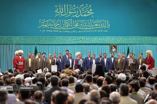 مراسم عید ولادت پیامبر اعظم(ص) و امام صادق(ع) در حسینیه امام خمینی(ره)