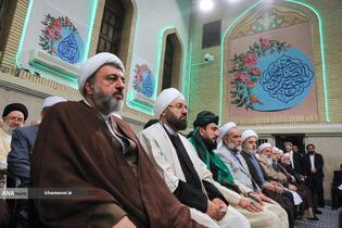 مراسم عید ولادت پیامبر اعظم(ص) و امام صادق(ع) در حسینیه امام خمینی(ره)