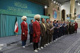 مراسم عید ولادت پیامبر اعظم(ص) و امام صادق(ع) در حسینیه امام خمینی(ره)