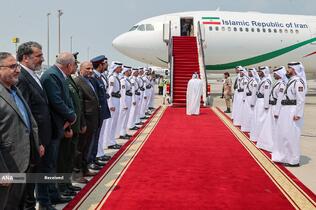 سفر رئیس جمهور به قطر