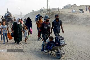 آوارگی اجباری ساکنان غزه