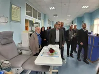 تصویر | بازدید قائم‌مقام دانشگاه آزاد از کلینیک بیماری‌های خاص واحد بروجرد