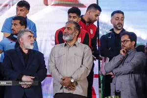 مراسم بدرقه تیم ملی فوتبال