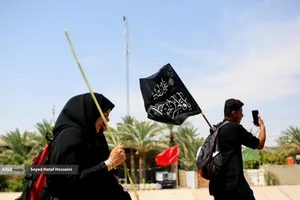 پیاده روی زائرین اربعین حسینی از طریق العلما