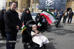 اجتماع دانشگاهیان دانشگاه آزاد اسلامی در سوگ رهبر شهید انقلاب و محکومیت تجاوز صهبونیستی و آمریکایی به کشور