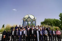 تجدیدمیثاق مسئولان دانشگاه آزاد اسلامی استان فارس با شهدا