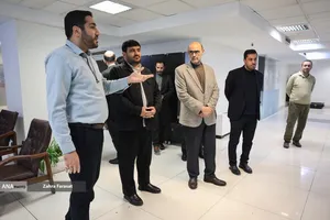 بازدید عليرضا لادن مقدم سرپرست معاونت علوم تربيتي و مهارتي دانشگاه آزاد از خبرگزاری آنا