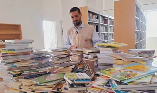 اهدای ۵۰۰ کتاب به یک کتابخانه؛ تداوم جهاد فرهنگی در سبزوار+ فیلم و عکس