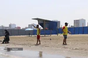 طرح سالم&zwnj;سازی ساحل بندر انزلی با پوشش امدادی و آموزشی هلال احمر