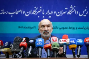 محمدحسین امید رئیس دانشگاه تهران