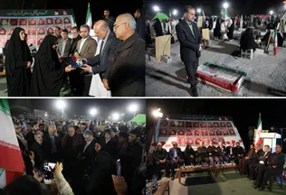 منادی: باید حقیقت را با قلم و علم به جهان منتقل کنیم/ حاجی‌بابایی: حادثه میناب از هزاران بمب اتم برای آمریکا خطرناک‌تر بود