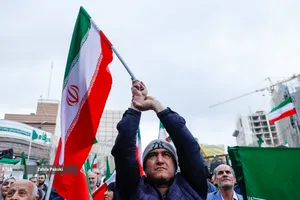 اجتماع بزرگ مردمی در میدان فلسطین