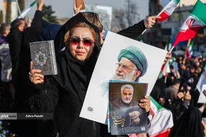 فریاد مردم تهران در محکومیت اقدامات تروریستی اغتشاشگران