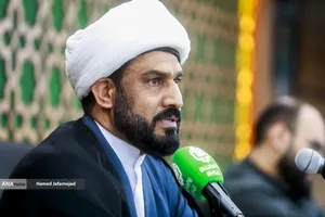 حجت&zwnj;الاسلام مسلم&zwnj;پور جمالی مدیر طرح ملی حبیب - نشست خبری &laquo;پویش غدیر&raquo;