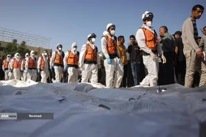 تشییع شهدای فلسطینی&zwnj; ناشناس