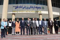 هیأت انجمن همبستگی ورزشی کشورهای اسلامی از دانشگاه آزاد بازدید کرد