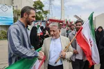 استقبال رنجبر از دانشجویان دانشگاه آزاد