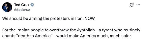 اعتراف سرخ سناتور آمریکایی؛ تد کروز چگونه نقشه «سوریه‌سازی ایران» را لو داد؟