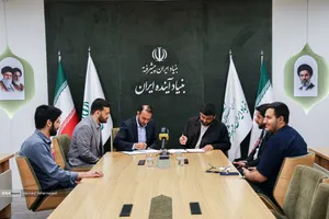  امضای تفاهم&zwnj;نامه &laquo;خبرگزاری آنا&raquo; و &laquo;بنیاد آینده ایران&raquo; برای تبدیل ایده&zwnj;های نخبگانی به راهکارهای حل مسائل کشور با حضور محمدمهدی خیرجو، مدیرعامل خبرگزاری آنا و حامد ملک&zwnj;زاده، مدیرعامل بنیاد آینده ایران