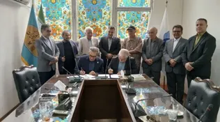 انعقاد تفاهم‌نامه همکاری‌ موسسه هنرمندان پیشکسوت با دانشگاه آزاد استاد فرشچیان