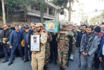 پیکر شهید ناوشکن دنا در گنبدکاووس تشییع شد+ فیلم