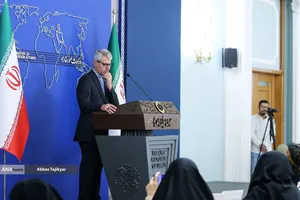 نشست خبری اسماعیل بقایی سخنگوی جدید وزارت امور خارجه