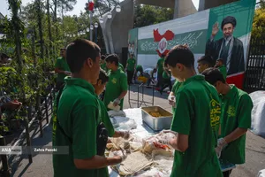 آیین مهمانی کیلومتری غدیر