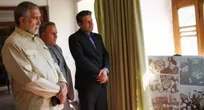 مشاور وزیر میراث‌فرهنگی از منزل تاریخی امام خمینی (ره) در قم بازدید کرد