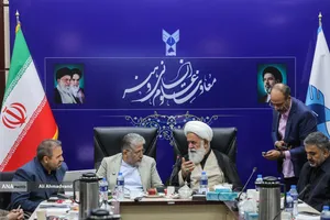  آیین افتتاح کمیته&zwnj;های فرادستگاهی استانی با حضور دکتر بیژن رنجبر رئیس دانشگاه آزاد اسلامی