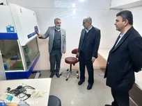 بازدید معاون تحقیقات، فناوری و نوآوری دانشگاه آزاد اسلامی از واحد اشکذر