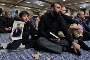 عزاداری شب شهادت حضرت فاطمةالزهرا سلام&zwnj;الله&zwnj;علیها در حسینیه امام خمینی(ره)