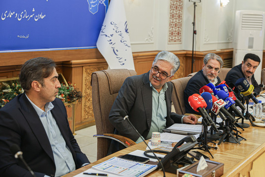 نشست خبری کاظمیان معاون شهرسازی و معماری