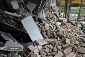 بازدید اصحاب رسانه از  خسارت وارده در دانشگاه شهید بهشتی